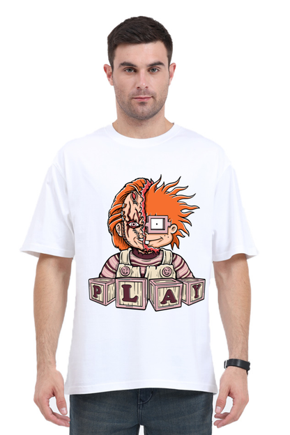 Chucky "Wanna Play?" T-Shirt - Horror Icons Collection