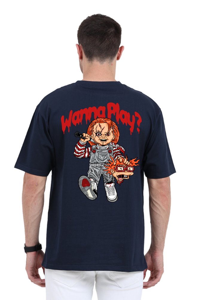 Chucky "Wanna Play?" T-Shirt - Horror Icons Collection